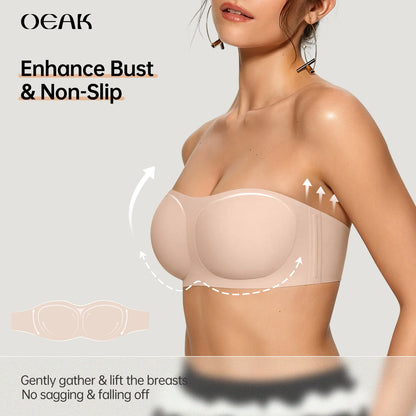 Fleroma™ Strapless Invisible Bra