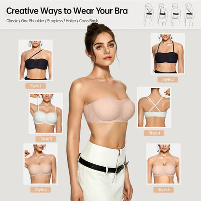 Fleroma™ Strapless Invisible Bra